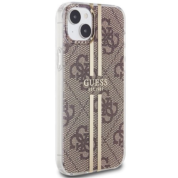 Etui Guess do iPhone 15 Plus, iPhone 14 Plus, Brązowy zdjęcie 4