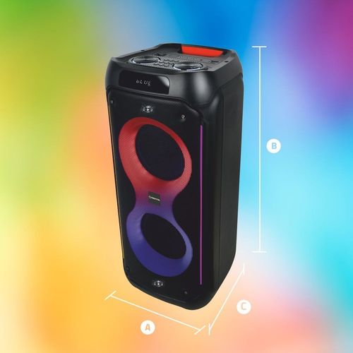 Głośnik Bluetooth Karaoke Power Audio Manta PALLAS mikrofon pilot 140W na Arena.pl