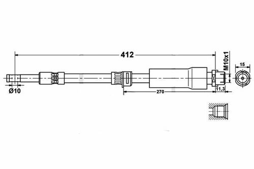 Opel Signum Zestaw Przewodów Hamulcowych Elastycznych Gumowych na Arena.pl