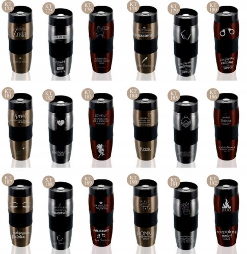 Kubek termiczny z grawerem dla Par mąż żona na Arena.pl