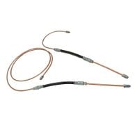 10215 sztywno elastyczny przewód hamulcowy Renault Fluence Lewy / Prawy tył