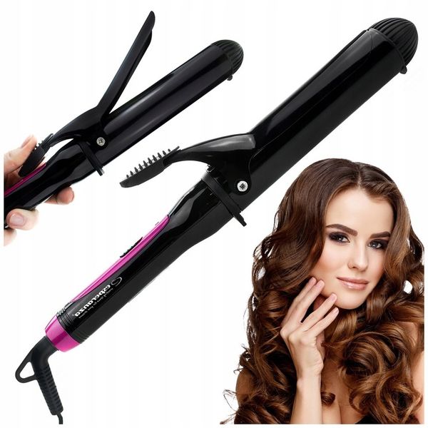 LOKÓWKA DO WŁOSÓW CERAMICZNA NATURALNE LOKI 38mm zdjęcie 1