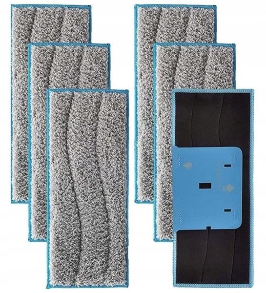 6x NAKŁADKA NA MOKRO ŚCIERECZKA DO ROBOT MOPUJĄCY MOP IROBOT BRAAVA JET M6 zdjęcie 1