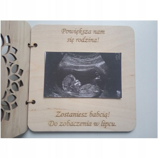 Karta Zostaniecie Dziadkami Prezent dla Babci dla Dziadka zdjęcie 4