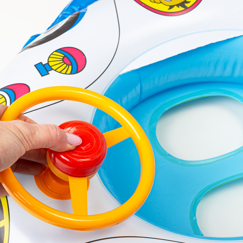 Dmuchany Samochodzik Materac Pontonik Z Siedziskiem Dla Dzieci Koło Do na Arena.pl