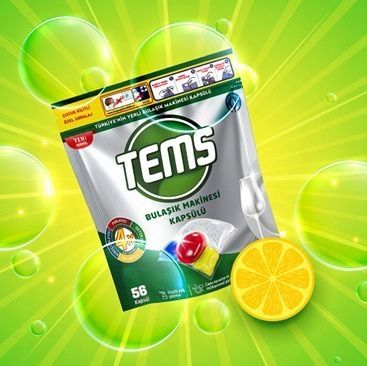 Tems - kapsułki do zmywarki 4 w 1 36szt. na Arena.pl