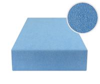 Prześcieradło Z Gumką 70X140 Frotte Niebieski
