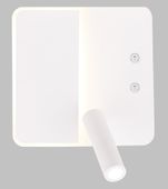 Alma lampa kinkiet 6W+3W 4000K LED biały