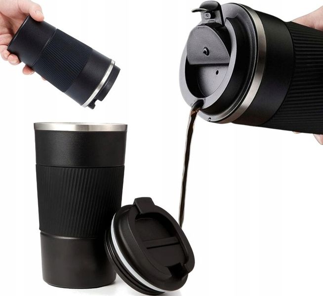 Kubek termiczny butelka termos na kawę ANTYPOŚLIZGOWY HERBATA napój 510ML zdjęcie 13