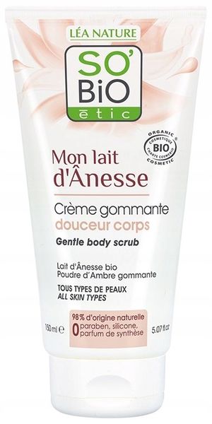 SO'BiO Etic Mon Lait d'Anesse Krem pilingujący 150 zdjęcie 1