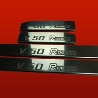 Listwa progowa VOLVO V50  V50 R DESIGN Stal nierdzewna 304 połysk 4szt