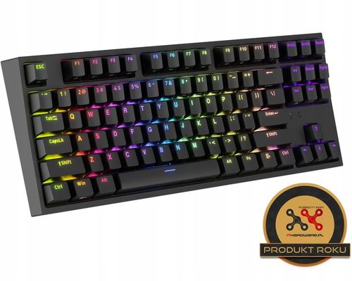 Klawiatura mechaniczna Genesis Thor 404 TKL Gateron Yellow PRO NKG-2069 na Arena.pl