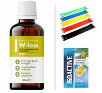 W-LOSS + GRATIS KROPLE NA ODCHUDZANIE KONTROLA WAGI REDUKCJA 30ml