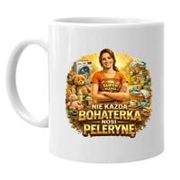 Nie każda bohaterka nosi pelerynę - Mama - kubek na prezent