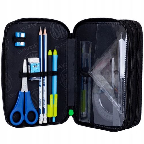 ASTRA PIÓRNIK TRZYKOMOROWY Z WYPOSAŻENIEM DLA CHŁOPCA PIŁKA NOŻNA FOOTBALL na Arena.pl