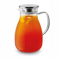 DZBANEK do Herbaty Borokrzemowy Szklany ZIMNE i CIEPŁE Tadar Nino 1,6 l