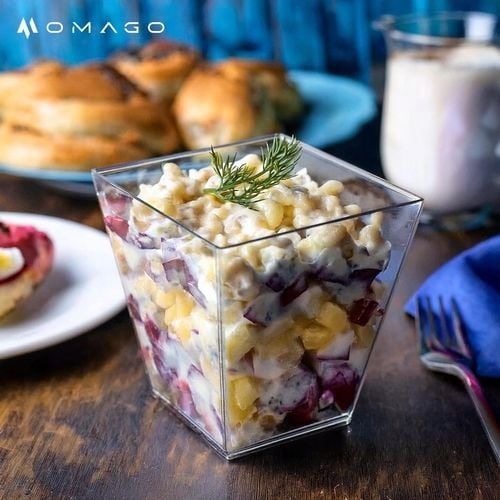 POJEMNIK NA ŻYWNOŚĆ PUCHARKI do DESERÓW na DESERY na DESERKI ŁYŻECZKI na Arena.pl