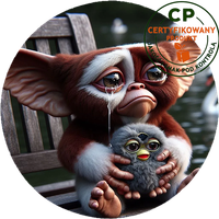Opłatek na tort Gizmo - Gremliny