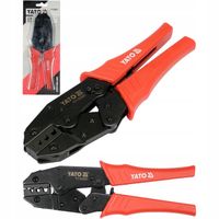 YATO ZACISKARKA SZCZYPCE 220mm DO ZACISKANIA KONEKTORÓW TULEJEK