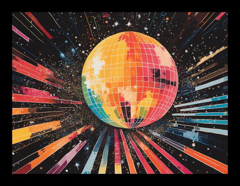 Plakat 20x15cm Disco Gra! zdjęcie 2