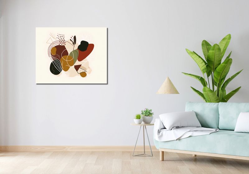 Obraz 90x70cm Organiczna Erupcja zdjęcie 2
