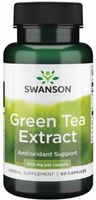 Swanson Green Tea Extract 60kaps Zielona herbata Zmarszczki Podrażnienia