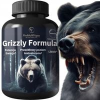 GRIZZLY FORMULA POTENCJA EREKCJA LIBIDO PRAWIDŁOWY POZIOM TESTOSTERONU