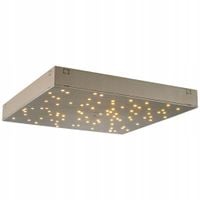 Panel V-TAC 8W LED Złoty Gwiazdy Zmiana Koloru Pilot 300x300x40mm VT-7128
