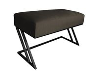 Ławka ZETA LOFT MG05 pufa podnóżek metal