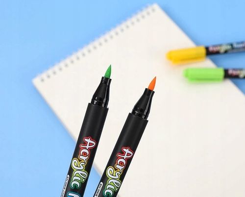 Pisaki Flamastry Mazaki AKRYLOWE 12szt (C025) na Arena.pl