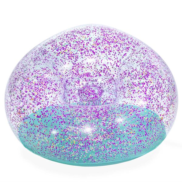 Fotel dmuchany z brokatem Bestway 75115 zdjęcie 3