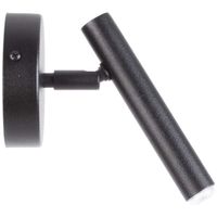 Kinkiet LAMPA ścienna SOPEL 33215 Sigma regulowana OPRAWA modernistyczna tuba metalowa czarna