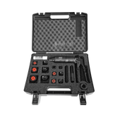 BAUDAT - DZIURKARKA LS6 DO BLACH STALOWYCH i KWASOWYCH - ZESTAW PG (50-638)