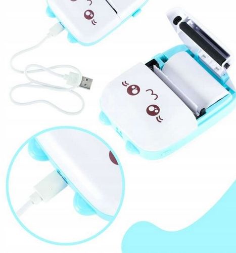 NIEBIESKI SMARTWATCH CRAFT + DRUKARKA TERMICZNA + PAPIER TERMICZNY na Arena.pl