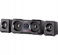 2 x Głośniki Komputerowe 2 1 SOUNDWALL USB 16W LED RGB