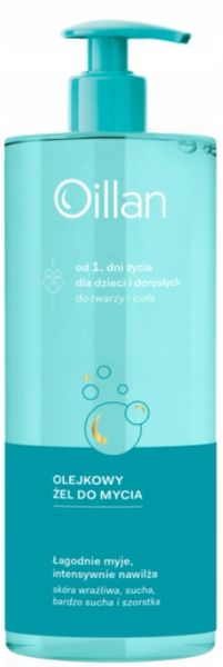 Oillan Olejkowy żel do mycia 750 ml zdjęcie 1