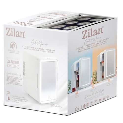 MINI LODÓWKA PRZENOŚNA TURYSTYCZNA GRZANIE CHŁODZENIE CICHA LED 4L na Arena.pl