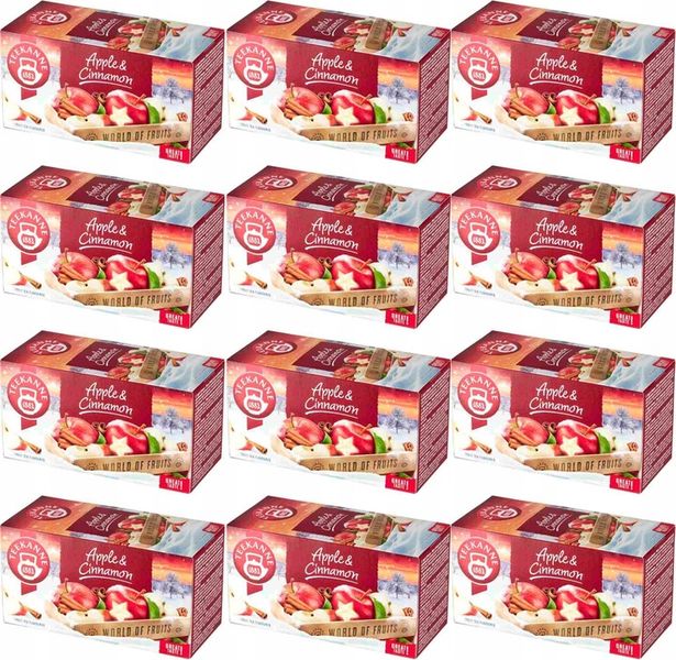 (x12) TEEKANNE 20tb Apple Cinnamon zdjęcie 1