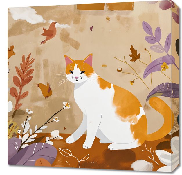 Obraz 60x60cm Pospolita Krasa zdjęcie 1