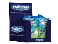 Gąbki kąpielowe celulozowe Praktyczna 20 szt. display do łazienki
