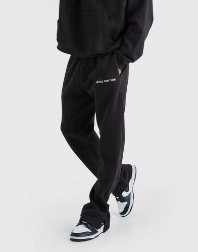 CZARNE SPODNIE DRESOWE PROSTE KLASYCZNE OCIEPLANE BOOHOO M na Arena.pl