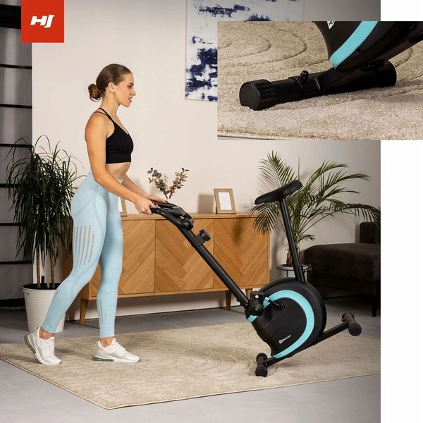 Rower stacjonarny treningowy magnetyczny rowerek pionowy do ćwiczeń zdjęcie 10