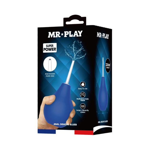 Mr Play - Anal Douche Blueb (224 Ml) zdjęcie 8