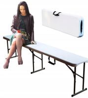 ŁAWKA SKŁADANA ŁAWECZKA OGRODOWA CATERING 180 cm
