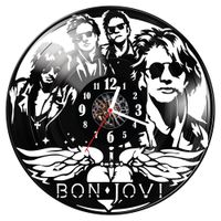 Zegar ścienny z płyty winylowej Bon Jovi 1774.14