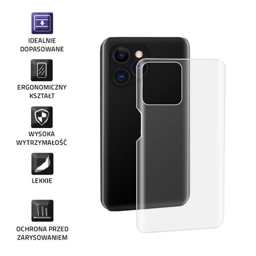 Qoltec Etui na iPhone 12/12 PRO | PC HARD CLEAR na Arena.pl