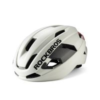 Kask rowerowy LK-15 z włókna węglowego 58-62 cm - jasnoszary