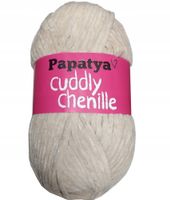 WŁÓCZKA PAPATYA CUDDLY CHENILLE - JASNO BEŻOWA 9610