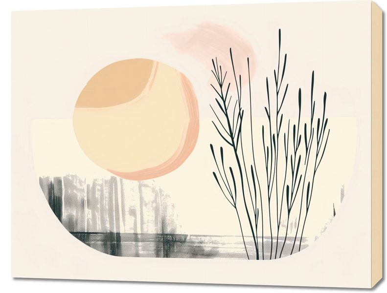 Obraz 90x70cm Pastelowy Wschód zdjęcie 1