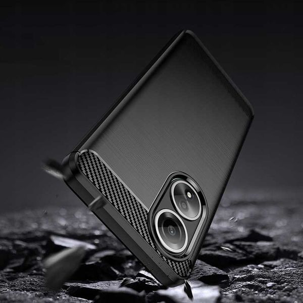 Spacecase Carbon Oppo A58 4G Black zdjęcie 7